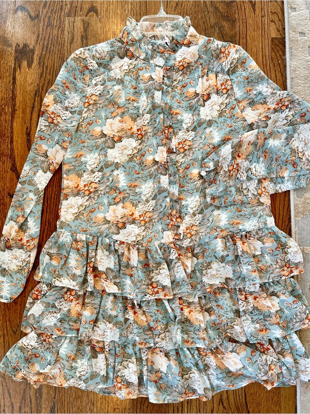 En Saison Sage Mini Dress XS